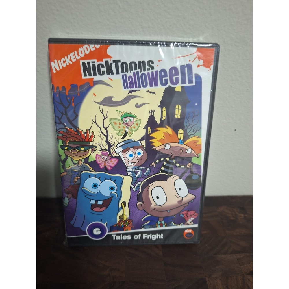 Nicktoons Halloween Tales of Fright DVD SpongeBob Rugrats Hey Arnold Sealed New